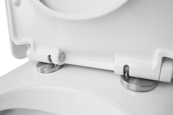 Унитаз-компакт Azario Quadro AZ-2175 безободковый с микролифтом