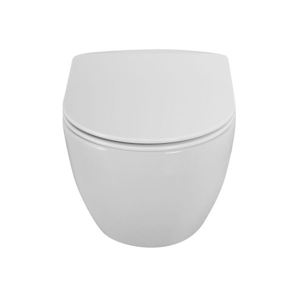 Унитаз подвесной безободковый с сиденьем  Cezares COMFORT CZR-191-TH/CZR-2316-SC Унитаз подвесной безободковый с сиденьем  Cezares COMFORT CZR-191-TH/CZR-2316-SC