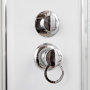 Душевая кабина 100x100 см AvaCan  EM1510NLED с узором Душевая кабина 100x100 см AvaCan  EM1510NLED с узором