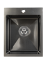 Мойка из нержавеющей стали Santegro 40 см STR4050BL графит