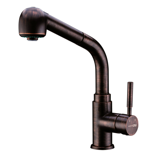 Смеситель для мойки WasserKRAFT A8247 темная бронза матовый