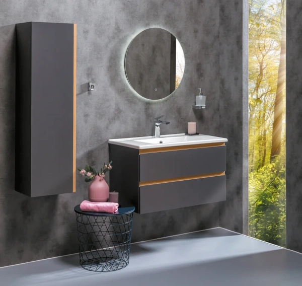Тумба Armadi Art CAPOLDA 85 антрацит 849-085-A Тумба Armadi Art CAPOLDA 85 антрацит 849-085-A