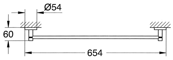 Полотенцедержатель  Grohe  40366001 Полотенцедержатель  Grohe  40366001