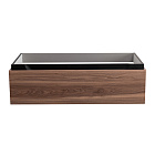 Тумба под раковину Cezares Slider 95 см SLIDER-1000-1C-SO-NA-P подвесная орех дымчатый