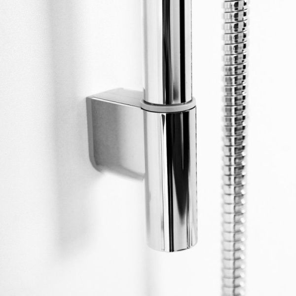 Душевая штанга с подвижным держателем для душа  BelBagno UNO UNO-SAL-NERO черный матовый Душевая штанга с подвижным держателем для душа  BelBagno UNO UNO-SAL-NERO черный матовый