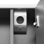 Зеркальный шкаф Roca Ronda 70 белый глянец/черный ZRU9302969 Зеркальный шкаф Roca Ronda 70 белый глянец/черный ZRU9302969