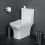 Унитазмоноблок безободковый с сиденьем  BelBagno NEON BB8617CPR-MN/SC Унитазмоноблок безободковый с сиденьем  BelBagno NEON BB8617CPR-MN/SC