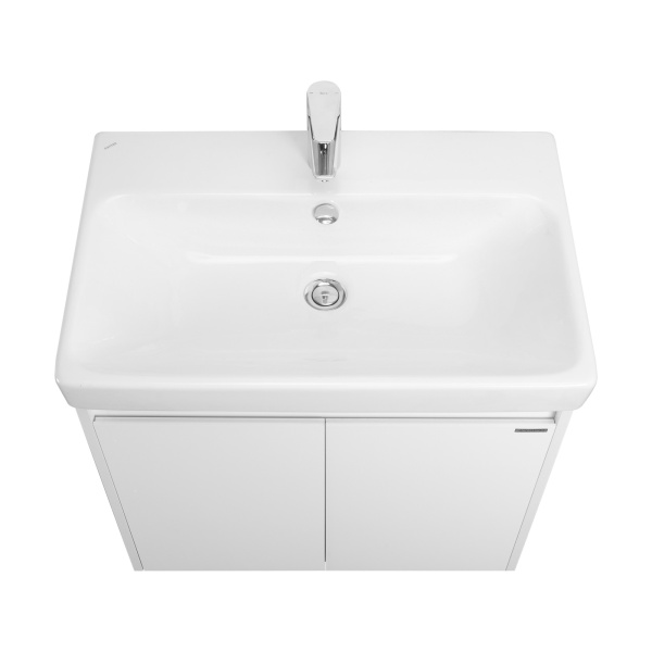 Тумба под раковину Aquaton Сканди Doors 65 см 1A278901SD010 подвесная белая