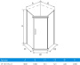 Душевой уголок Erlit ER10110V-C1 100x100x200 Душевой уголок Erlit ER10110V-C1 100x100x200