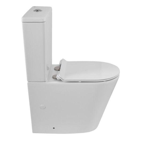 Чаша унитаза безободковая со смывом  BelBagno FLAY-R BB2149CP-TOR Чаша унитаза безободковая со смывом  BelBagno FLAY-R BB2149CP-TOR
