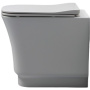 Безободковый унитаз  White Ceramic Idea W1000105 черный матовый Безободковый унитаз  White Ceramic Idea W1000105 черный матовый