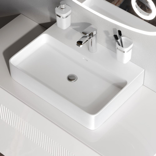 Раковина Am.Pm Func 60 см M8FWCC10601WG накладная