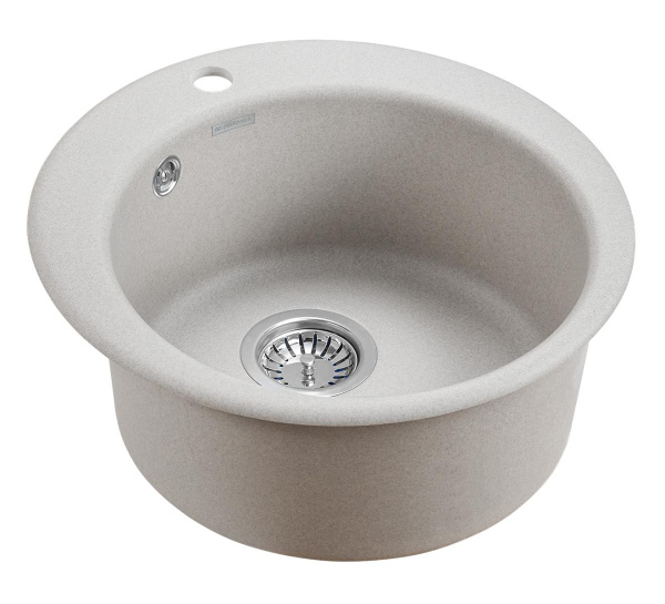 Мойка для кухни кварцевая 48x48 Paulmark PM404800-GR Мойка для кухни кварцевая 48x48 Paulmark PM404800-GR
