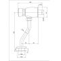 Сливной клапан  PAINI  52CR815LMKM хром Сливной клапан  PAINI  52CR815LMKM хром