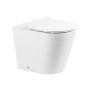 Унитаз приставной безободковый  BelBagno FLAY-R BB1003CBR Унитаз приставной безободковый  BelBagno FLAY-R BB1003CBR