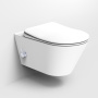 Унитаз подвесной с функцией биде без сиденья Boheme Avva 972-2-MW Белый Унитаз подвесной с функцией биде без сиденья Boheme Avva 972-2-MW Белый