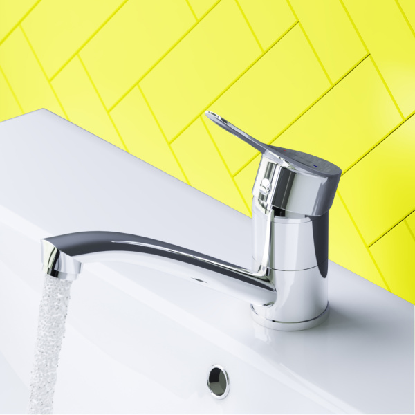 Смеситель для раковины Dorff Norma хром глянцевый