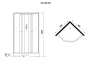 Душевая кабина 90x90 Niagara Eco E90/13/TN/BK Душевая кабина 90x90 Niagara Eco E90/13/TN/BK