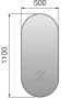 Зеркало 1Marka Lola 50 У85580 Зеркало 1Marka Lola 50 У85580
