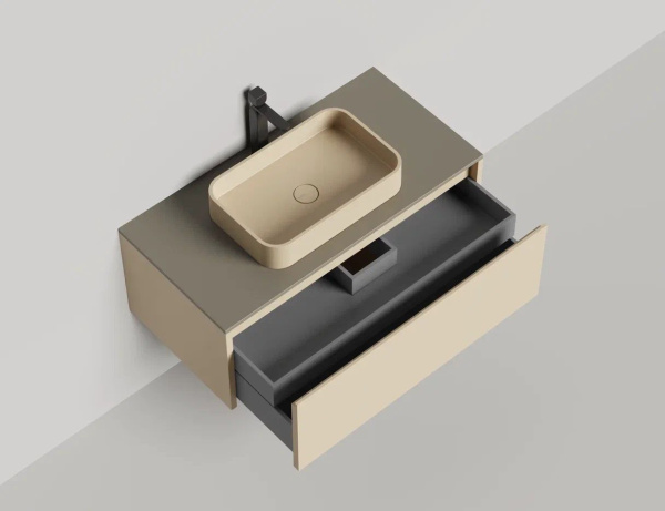 Тумба под раковину Salini Domino 100 см 27D110ON подвесная любой RAL