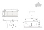 Ванна квариловая Villeroy & Boch Squaro UBQ180SQR2V-01