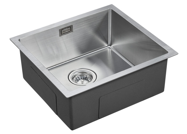 Мойка для кухни стальная 48x44 Paulmark PM804844-BS