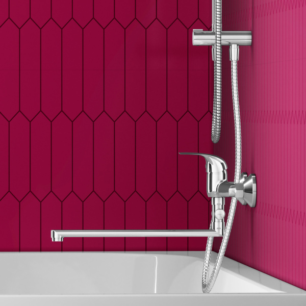 Смеситель для ванны Dorff Stark D1109500 хром глянцевый