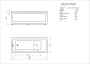 Ванна акриловая 130x70 AQUATEK Мия MIY130-0000001 Ванна акриловая 130x70 AQUATEK Мия MIY130-0000001
