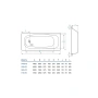 Ванна стальная Koller Pool Liberty 170х70 Ванна стальная Koller Pool Liberty 170х70