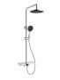 Душевая система со смесителем AQUAme AQM8002CR хром Душевая система со смесителем AQUAme AQM8002CR хром