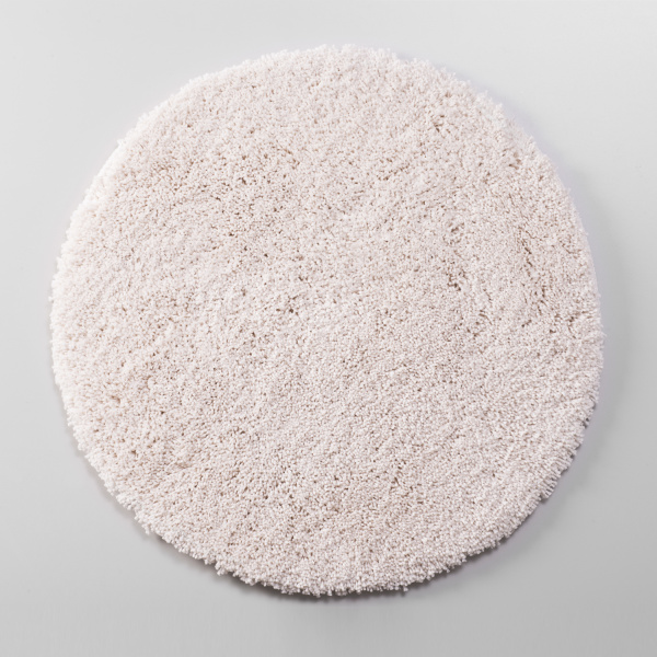 Коврик для ванной комнаты 60x60 WasserKRAFT Dill BM-3920 Pastel Parchment