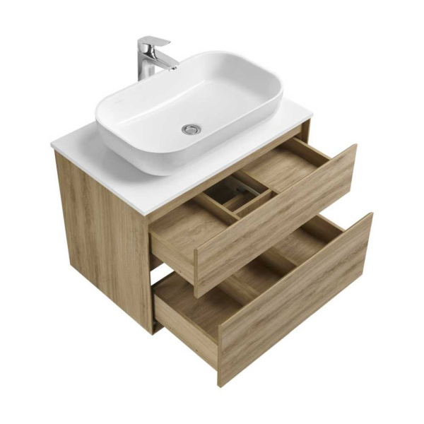 Тумба под раковину Aquaton Либерти 75 см 1A279501LYC70 подвесная дуб эльвезия