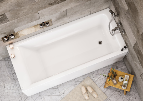 Ванна акриловая Roca Easy 170x70 прямоугольная ZRU9302905 Ванна акриловая Roca Easy 170x70 прямоугольная ZRU9302905