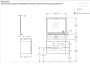 Зеркало 80см  Opadiris Элеганс Z0000014965 Зеркало 80см  Opadiris Элеганс Z0000014965