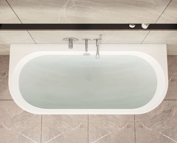 Ванна 180х80х56,5 см VitrA Geo 65420006000 белая Ванна 180х80х56,5 см VitrA Geo 65420006000 белая
