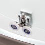 Душевая кабина 90x120 DETO D129 S LED 98205 Душевая кабина 90x120 DETO D129 S LED 98205