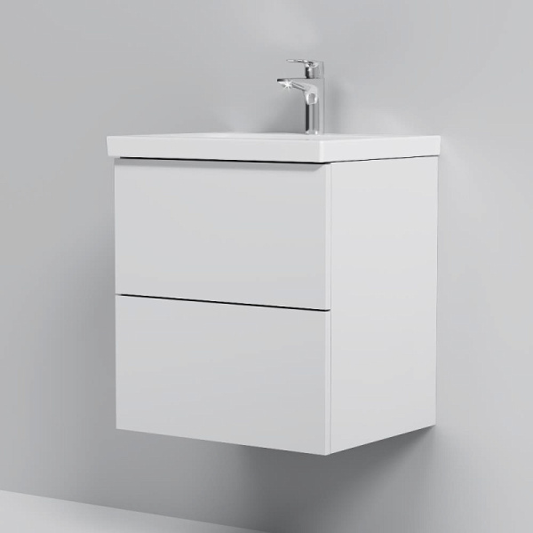 Тумба под раковину Am.Pm Gem 50 см M90FHX0502WG подвесная белая