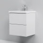 Тумба под раковину Am.Pm Gem 50 см M90FHX0502WG подвесная белая