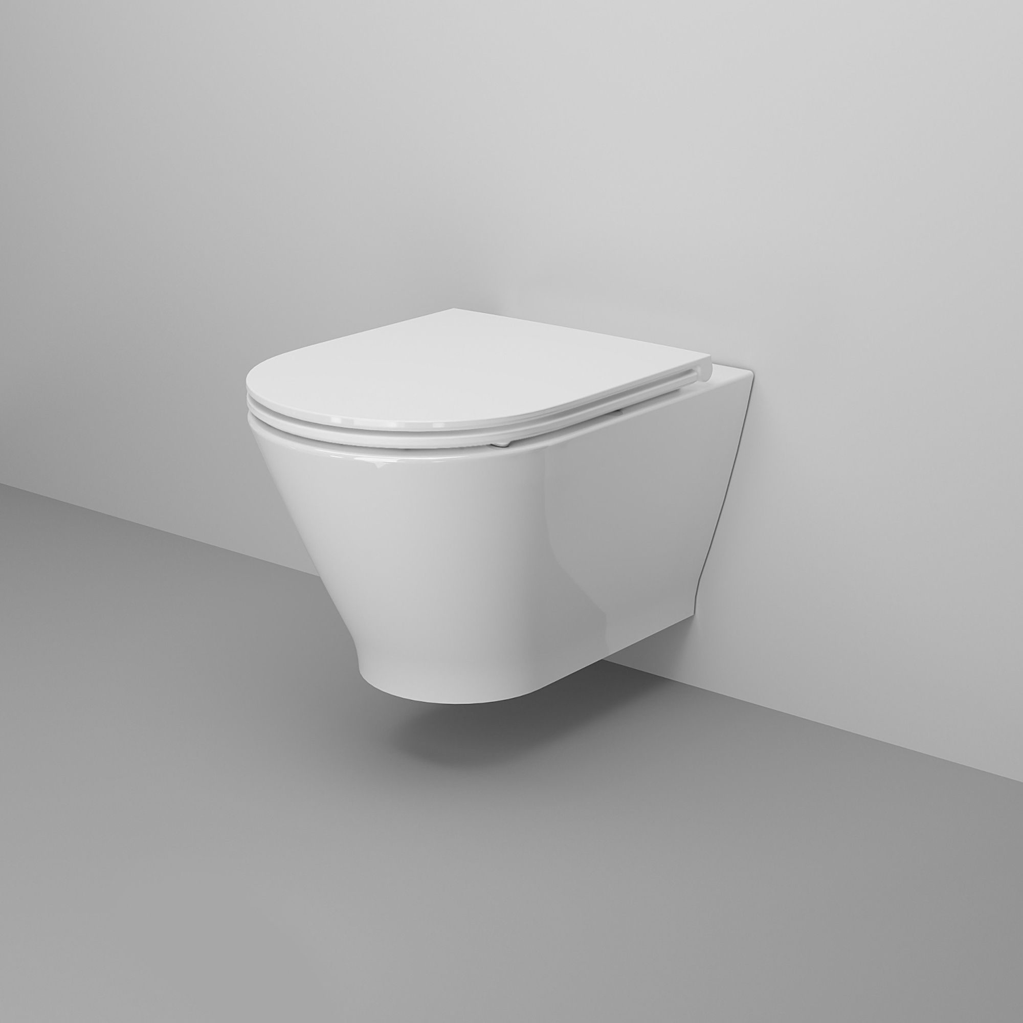 Унитаз безободковый Ambassador Elysium 183K19002RS белый