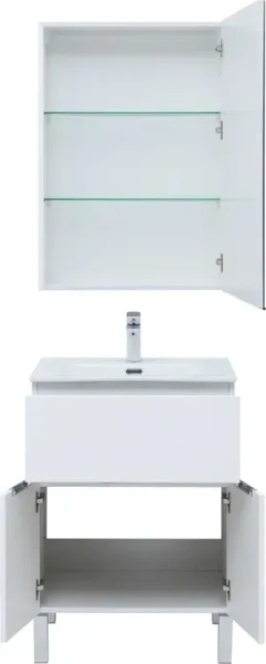 Мебель для ванной Aquanet Алвита New 60 напольная белая