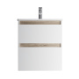 Тумба под раковину Am.Pm X-Joy 55 см M85AFHX0552WG подвесная белая