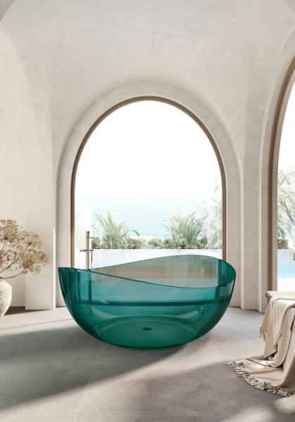 Ванна из полиэфирной смолы Abber 150x150 см AT9705Aquamarin