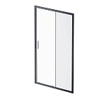 Дверь душевая в нишу 120см AM.PM Gem W90G-120-1-195BM профиль черный матовый стекло матовое Дверь душевая в нишу 120см AM.PM Gem W90G-120-1-195BM профиль черный матовый стекло матовое