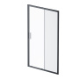 Дверь душевая в нишу 120см AM.PM Gem W90G-120-1-195BM профиль черный матовый стекло матовое Дверь душевая в нишу 120см AM.PM Gem W90G-120-1-195BM профиль черный матовый стекло матовое
