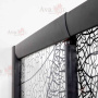 Душевой уголок AvaCan 90x195x210 FB2-190-SB90MT профиль черный