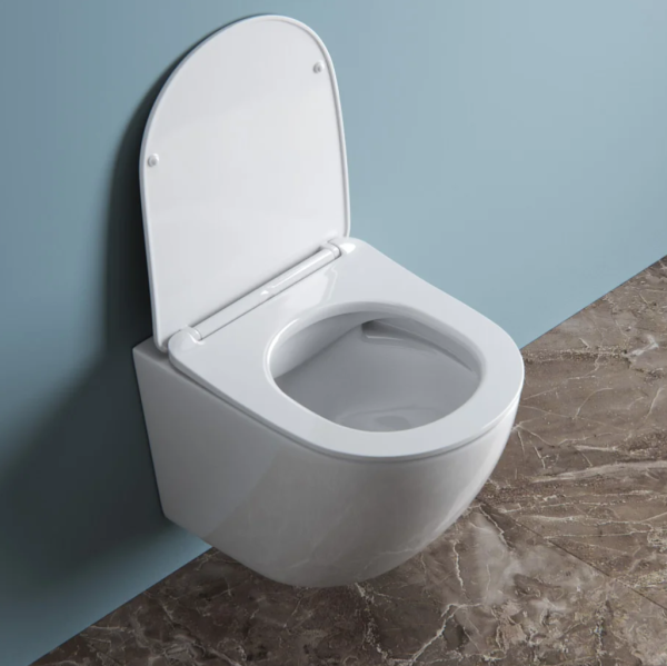 Унитаз BelBagno Uno BB3105CHR/SC подвесной безободковый быстросъемное с микролифтом