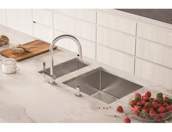 Мойка стальная 43,7x21,7 ALVEUS KOMBINO 1100233 сатин