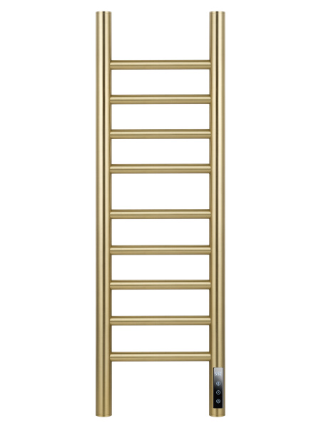 Полотенцесушитель электрический Wonzon & Woghand Bonn WW-AL4092-BG подвесной золото брашированный