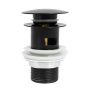Донный клапан  BelBagno  BB-SAT-NERO черный матовый Донный клапан  BelBagno  BB-SAT-NERO черный матовый