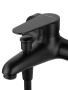 Смеситель для ванны с душем и гарнитуром Wonzon & Woghand Alfa WW-AE3201-MB черный матовый